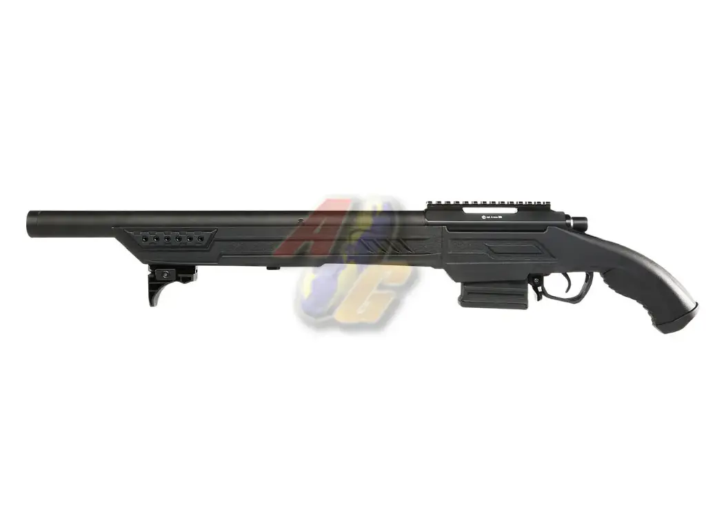 Action Army AAC T11S Spring Airsoft Rifle (Black) | airsoftglobal